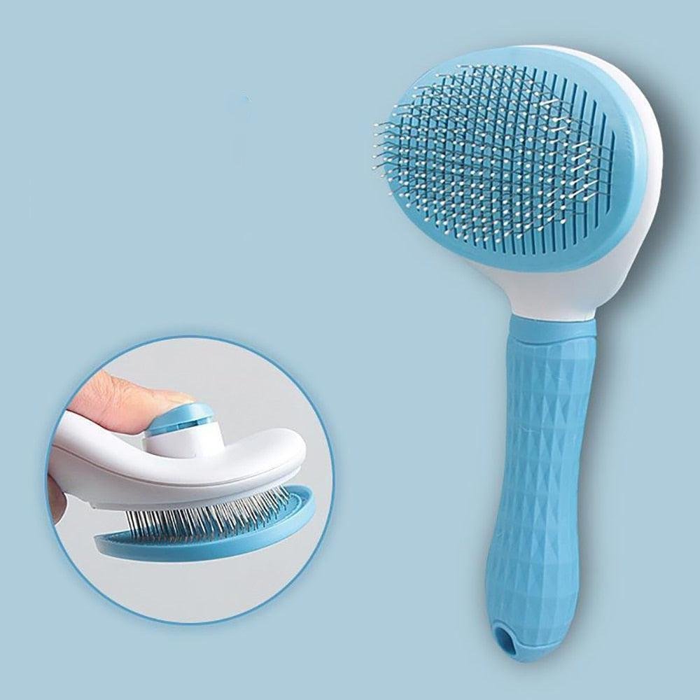 Dog and Cat Grooming and Care Brush. Long Hair Hair Remover Comb. Pet Accessory - Image 12