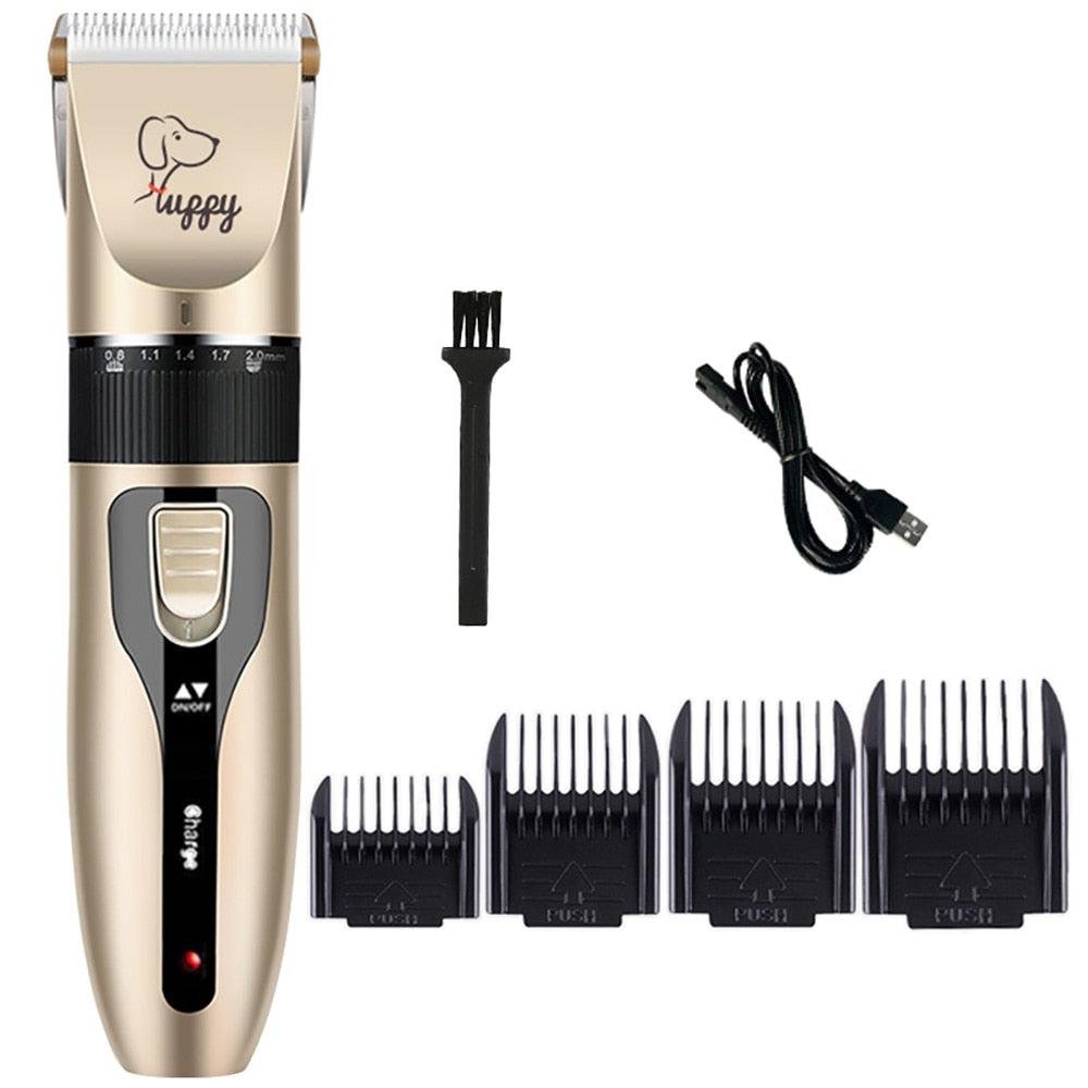 Full set rechargeable professional grooming and hair cutting clippers for dogs and cats. pet razor - Image 7
