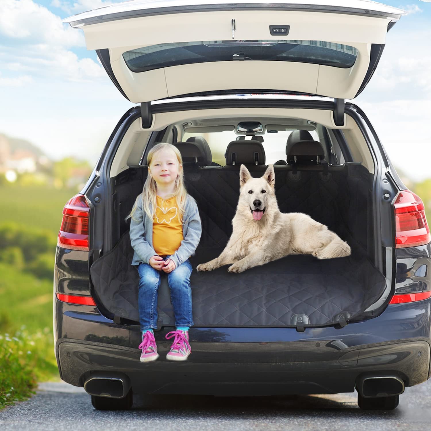Dog Car Seat Cover Back Seat Cover Non-Slip and Waterproof Dog Accessory - Image 6