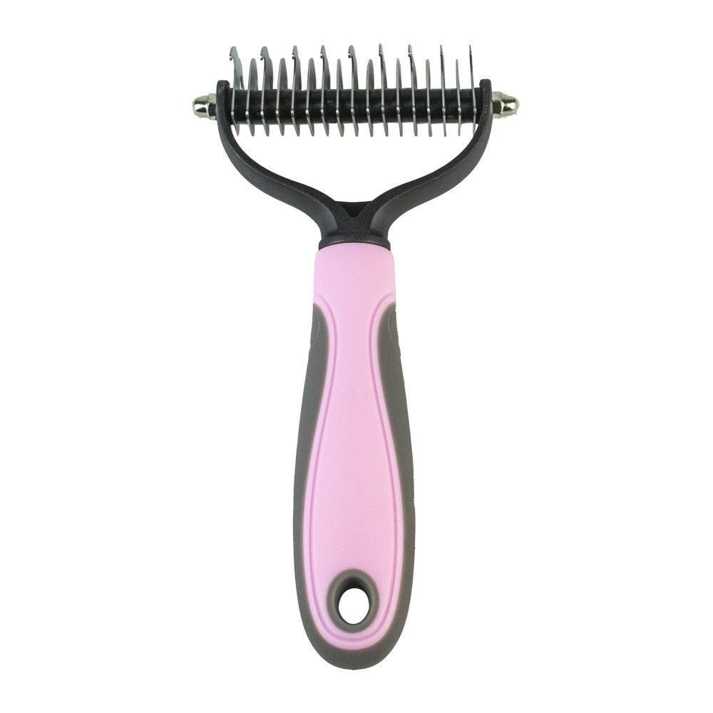 Pet Grooming Tool. Detangling Comb for Dogs and Cats. Specially Designed Brush for Long Curly Hair - Image 10