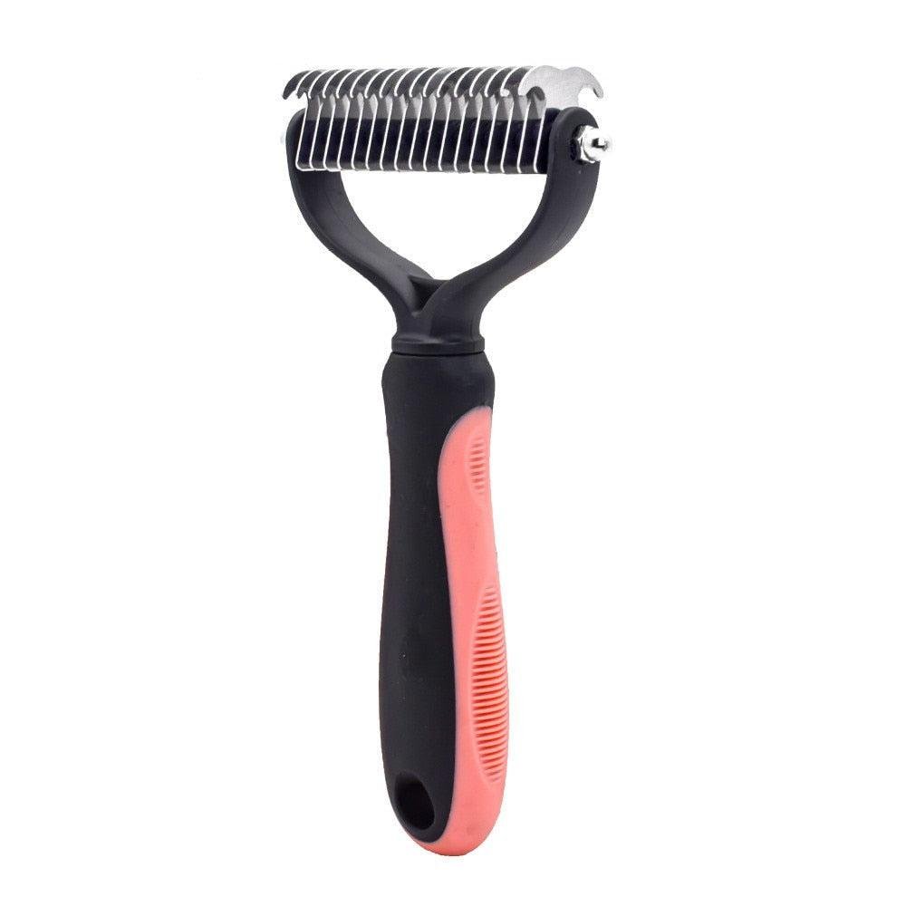 Pet Grooming Tool. Detangling Comb for Dogs and Cats. Specially Designed Brush for Long Curly Hair - Image 4