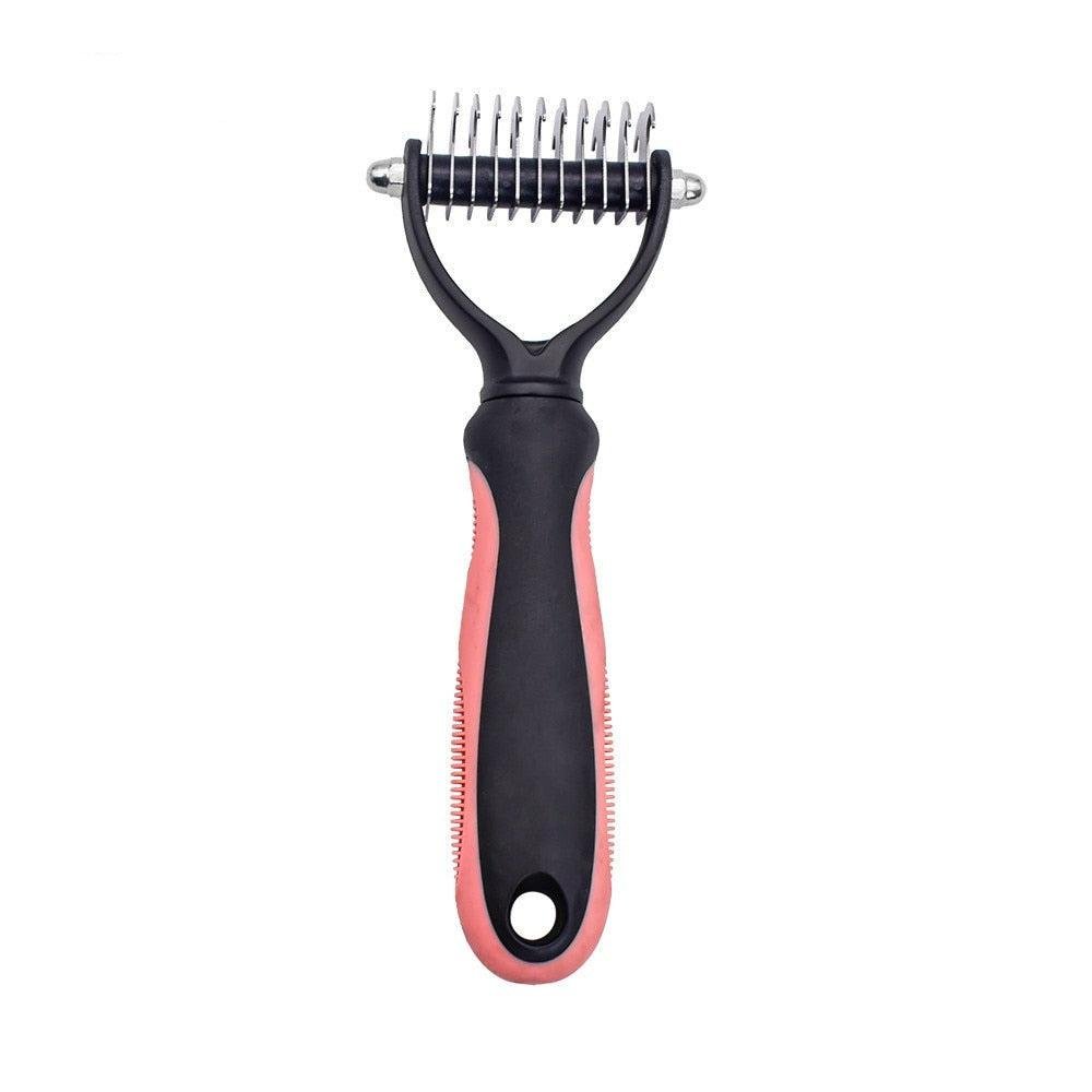 Pet Grooming Tool. Detangling Comb for Dogs and Cats. Specially Designed Brush for Long Curly Hair - Image 8