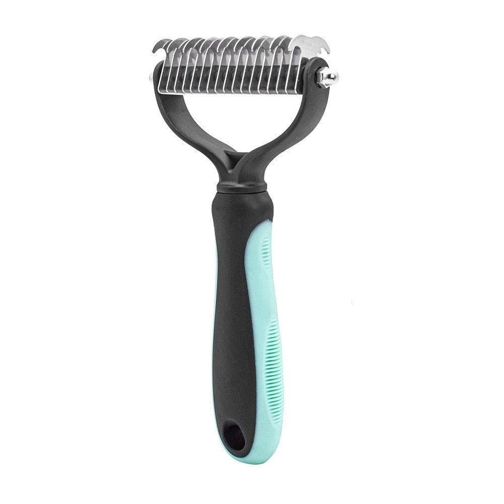 Pet Grooming Tool. Detangling Comb for Dogs and Cats. Specially Designed Brush for Long Curly Hair - Image 11