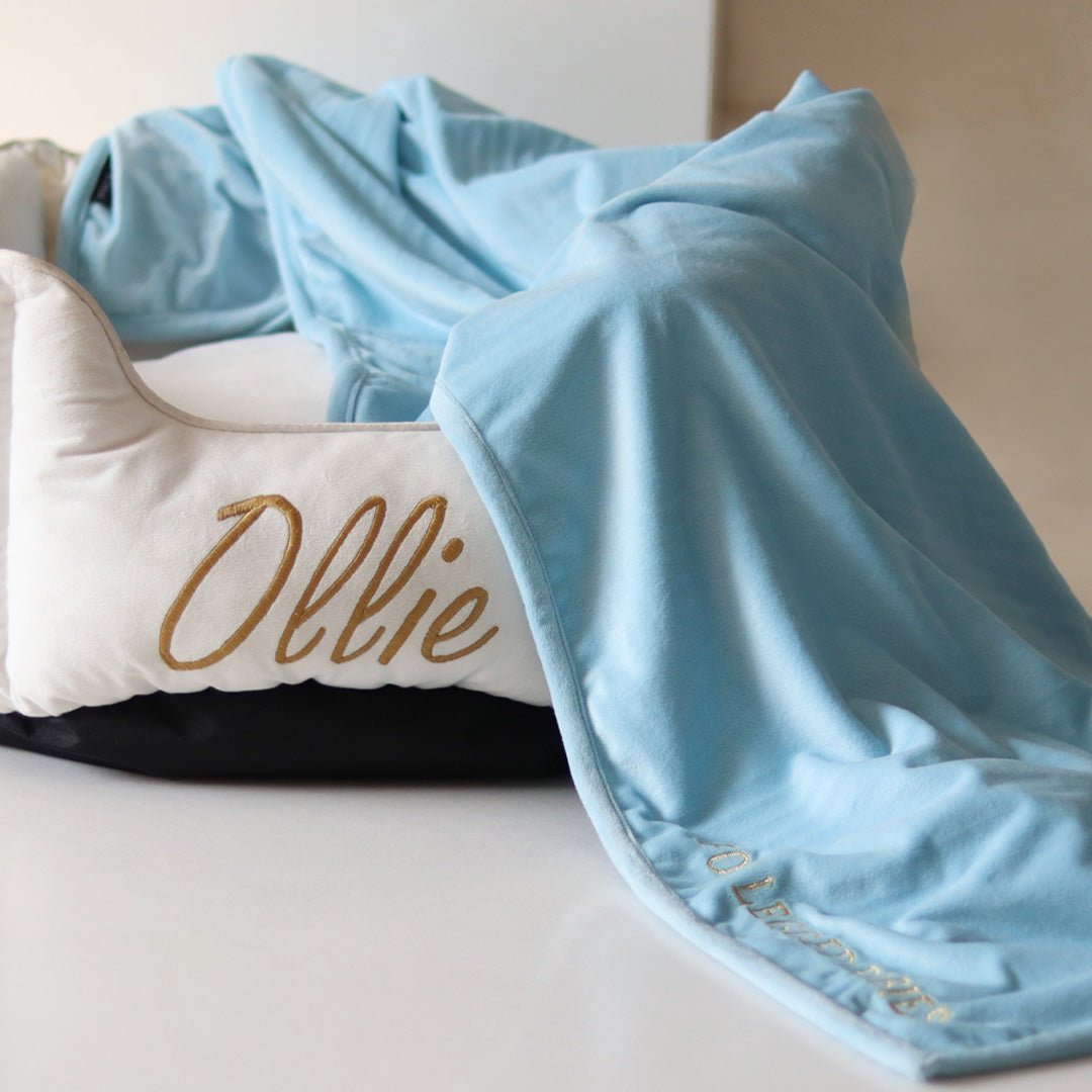 New Baby Blue Cosy Blanket - Image 2
