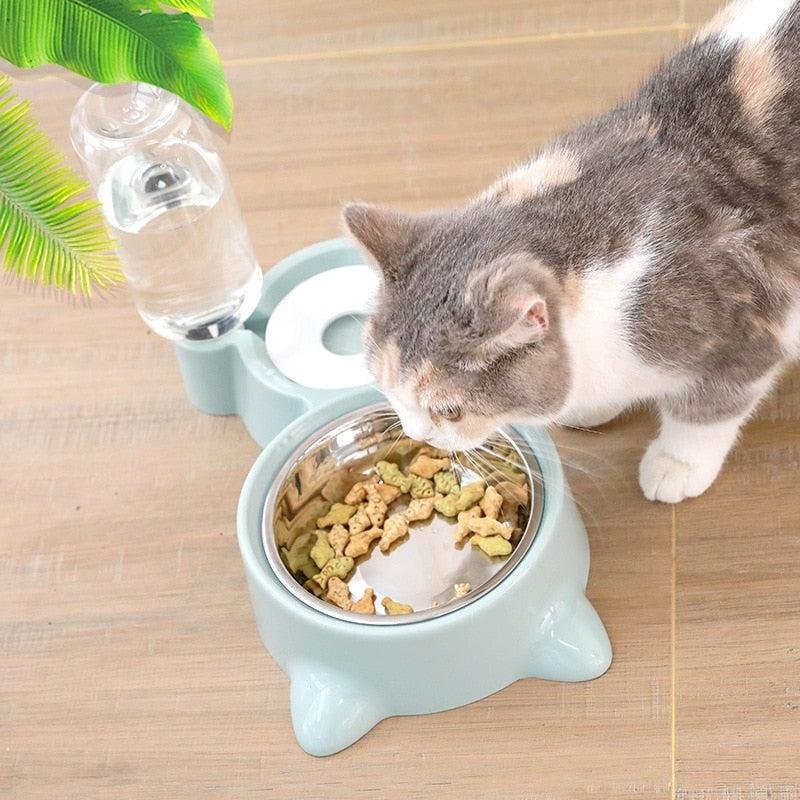 2 in 1 Automatic Pet Bowl and Fountain. Food and Water Bowl. Dog and Cat Accessory - Image 3