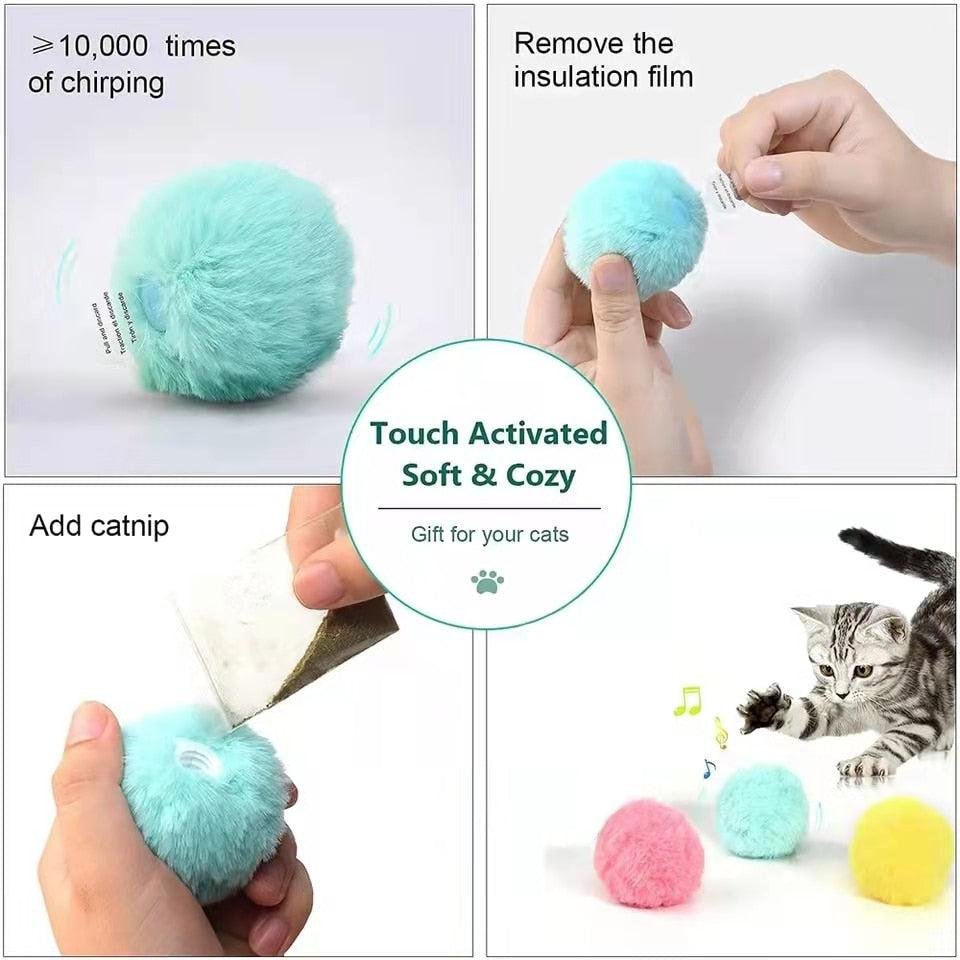 Intelligent Interactive Cat Ball. Catnip Training Toy - Image 5