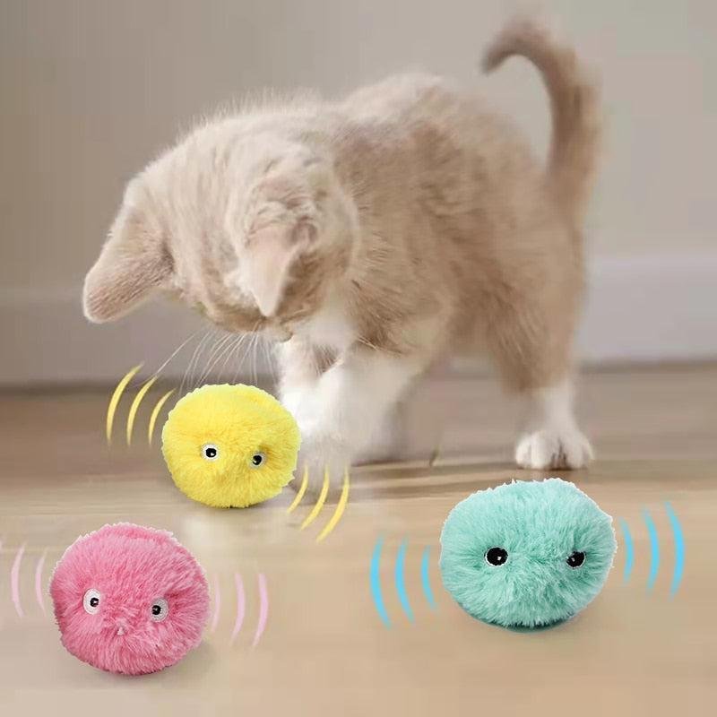Intelligent Interactive Cat Ball. Catnip Training Toy
