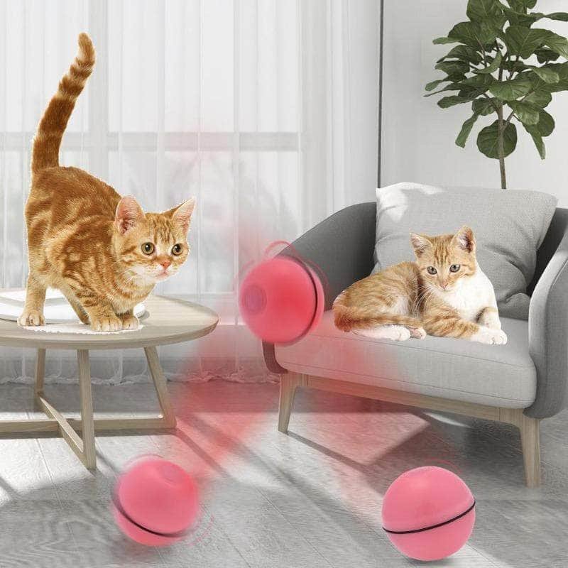 Jumping ball interactive toy for cat kitten random movement - Image 5