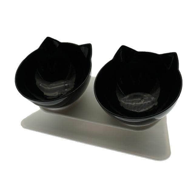 Non-slip Single or Double Cat Dog Bowl Pet Water Food Bowl - Image 3