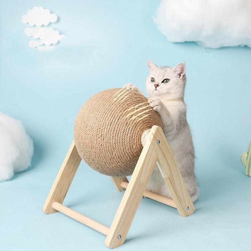 Cat Scratching Ball Kitten Toy Wear-Resistant Sisal Cat Accessory - Image 4