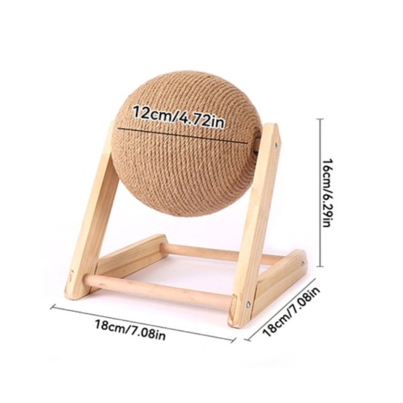 Cat Scratching Ball Kitten Toy Wear-Resistant Sisal Cat Accessory - Image 6