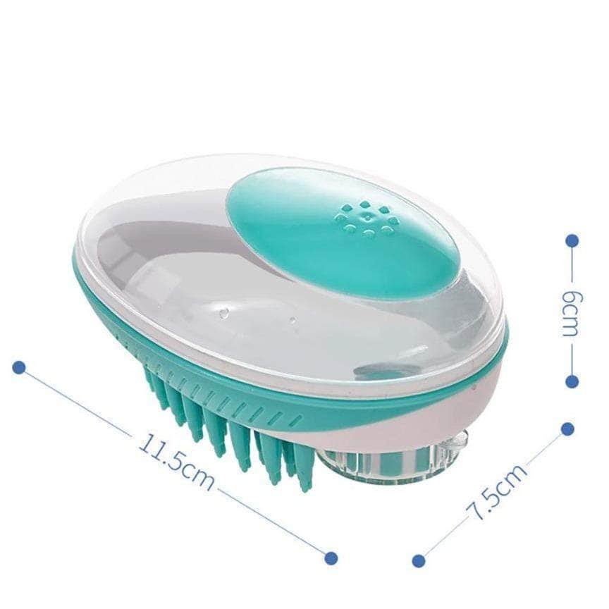 Dog and Cat Bath Brush Pet Cleaning and Grooming Tool - Image 4