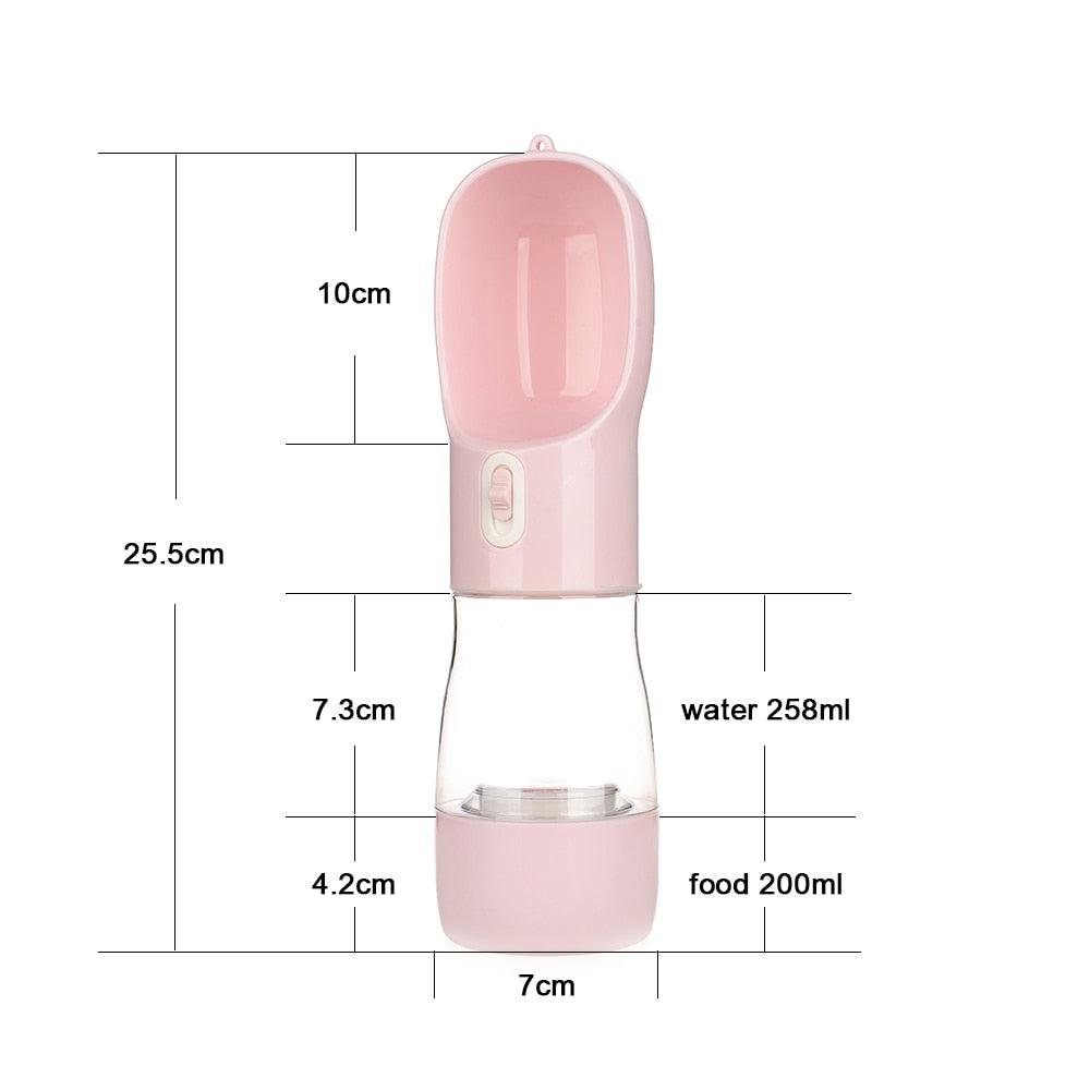 Portable Dog and Cat Food and Water Dispenser. Pet Travel Container - Image 5