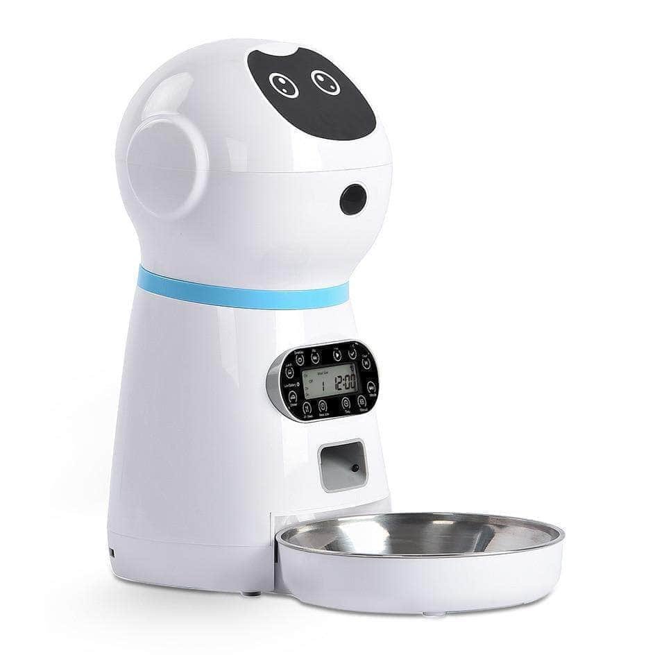 Automatic kibble dispenser with voice recording 4-meal food dispenser for dogs and cats - Image 6
