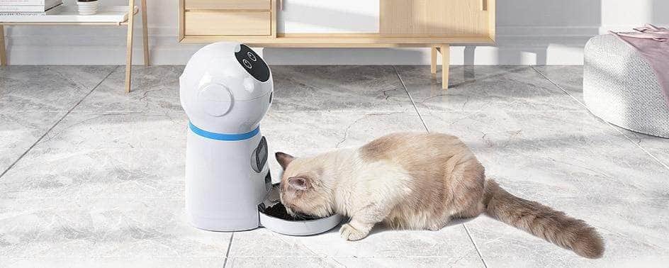 Automatic kibble dispenser with voice recording 4-meal food dispenser for dogs and cats - Image 8