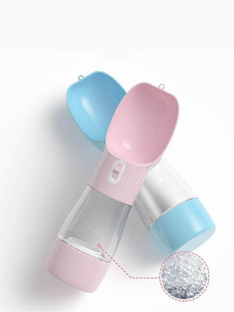 Portable water and food dispenser water bottle for dog and cat - Image 7