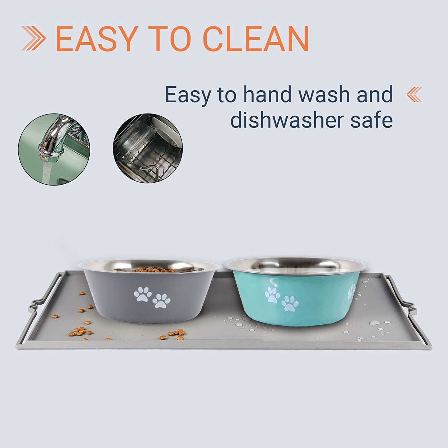 Stainless Steel Pet Bowl. Bowl and Waterer for Dogs and Cats. Small. Medium and Large Dogs - Image 8