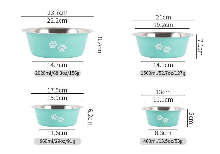 Stainless Steel Pet Bowl. Bowl and Waterer for Dogs and Cats. Small. Medium and Large Dogs - Image 9