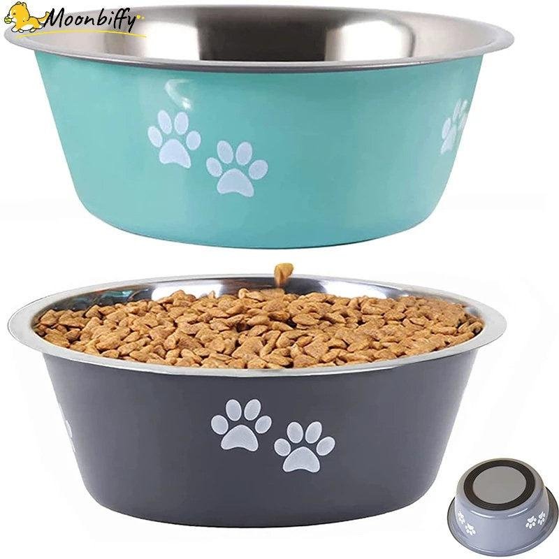 Stainless Steel Pet Bowl. Bowl and Waterer for Dogs and Cats. Small. Medium and Large Dogs