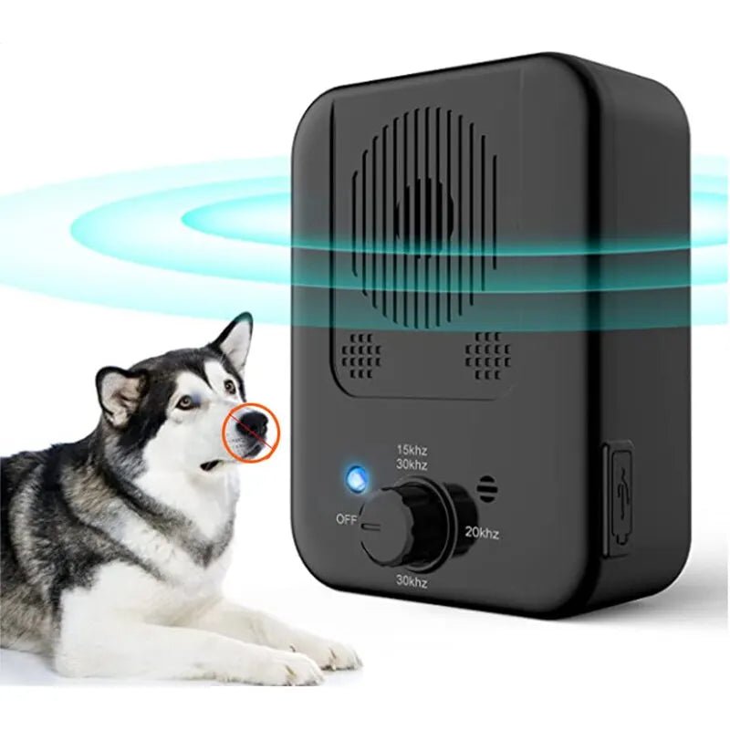 Ultrasonic Anti-Barking Device. Dog Repeller. Noise Prevention Device. Automatic Bark Stop